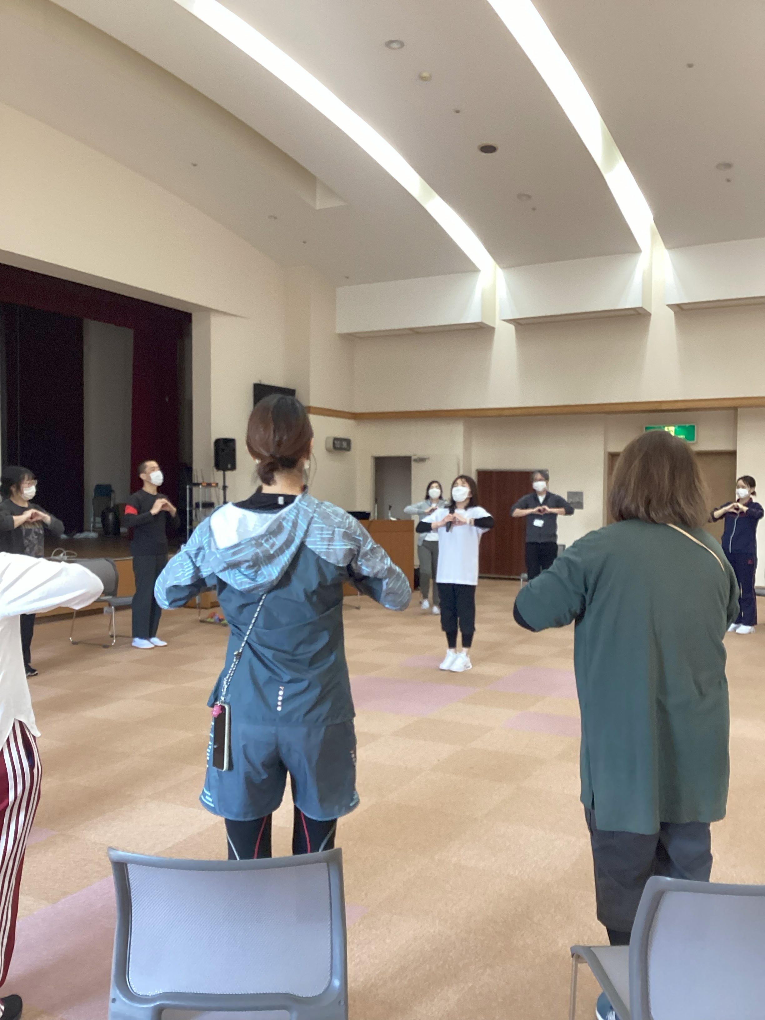 写真　キャンサーフィットネスの様子