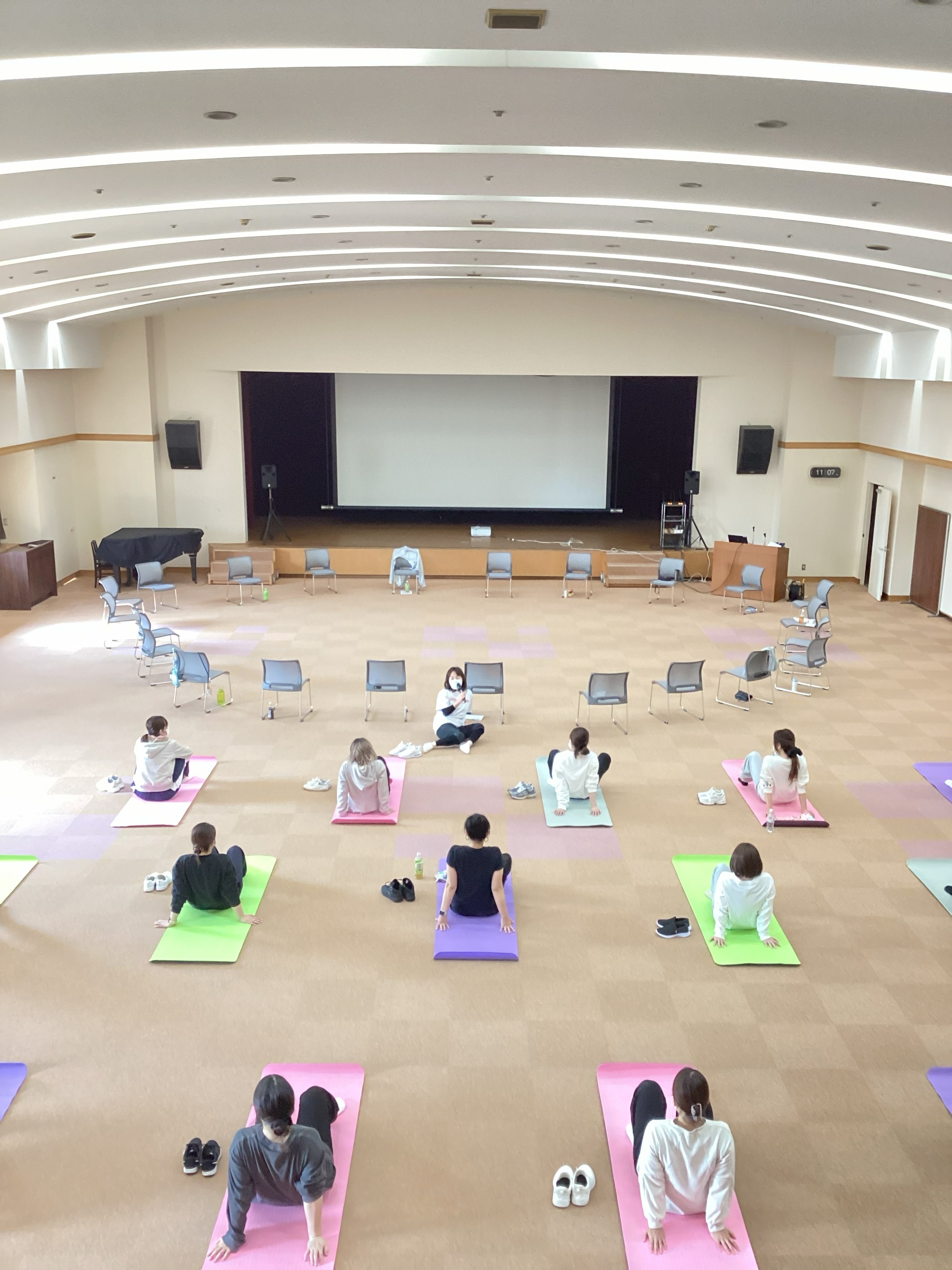 写真　キャンサーフィットネスの様子